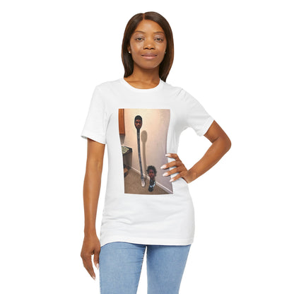 Tweedle Dum and Dee T-shirt, Posted Up, Hood Irony Unisex Graphic Tee