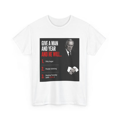 Alpha Male Inspiration Unisex Graphic T-shirt, Ponder Blinking Sigmas