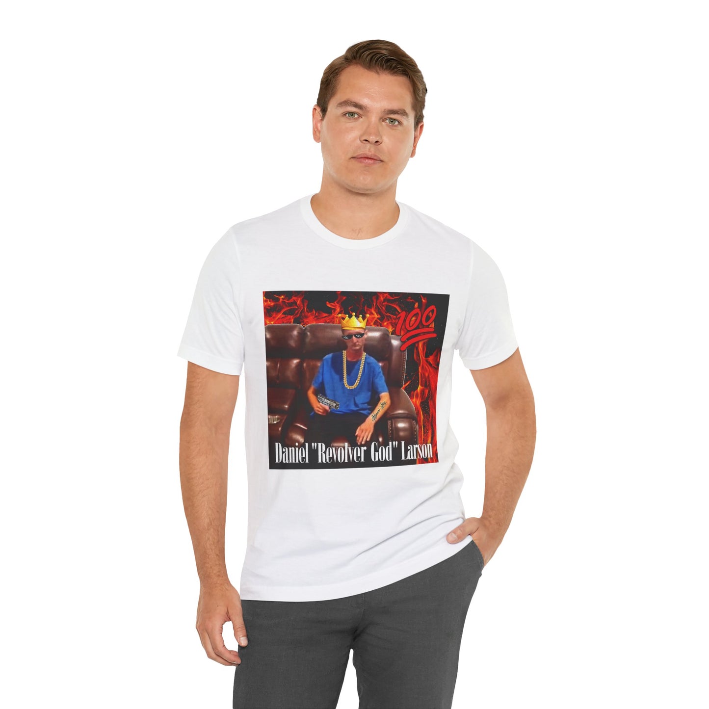 Daniel "Revolver God" Larson T-shirt, -1 Panera Bread, Badass Vintage Unisex Graphic Tee