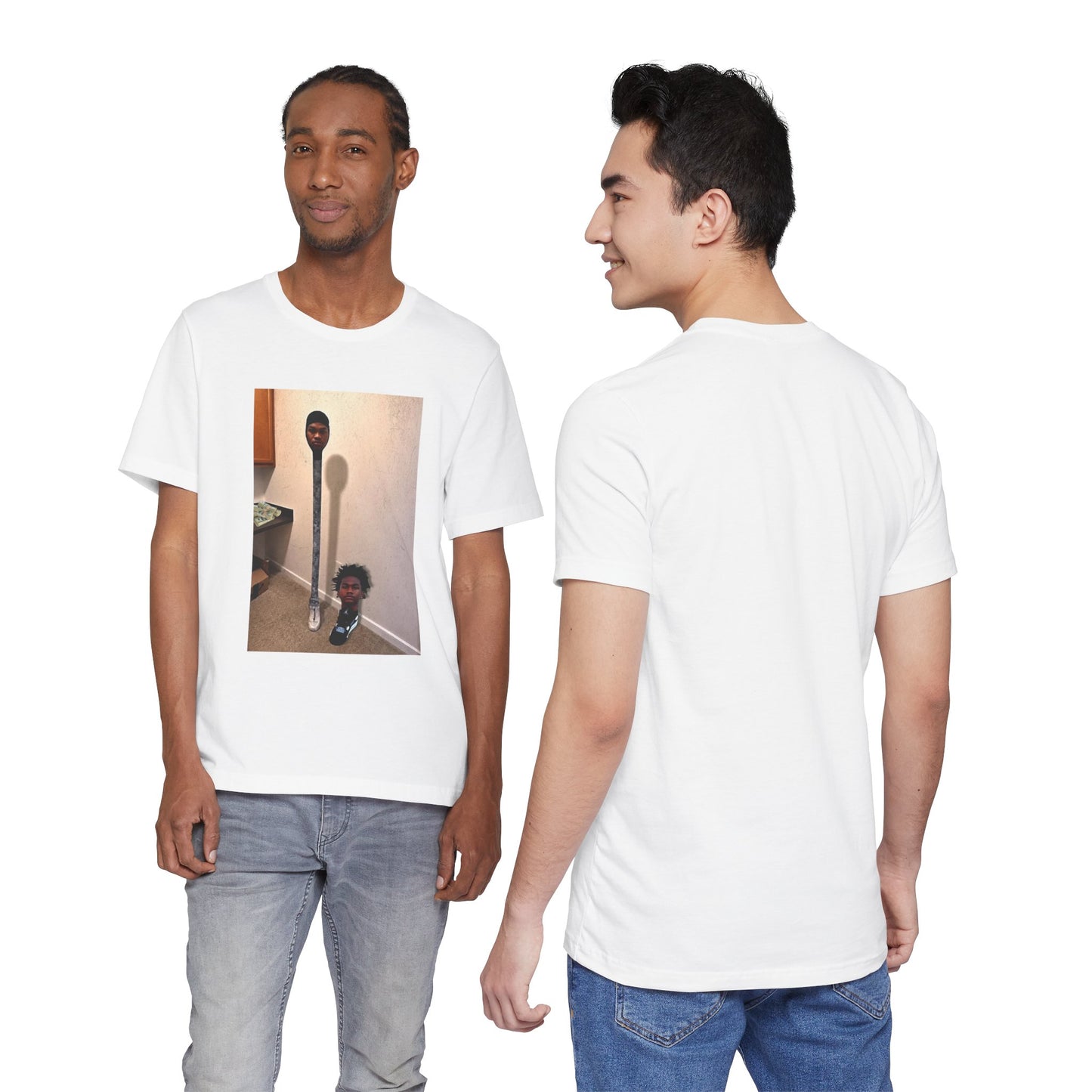 Tweedle Dum and Dee T-shirt, Posted Up, Hood Irony Unisex Graphic Tee