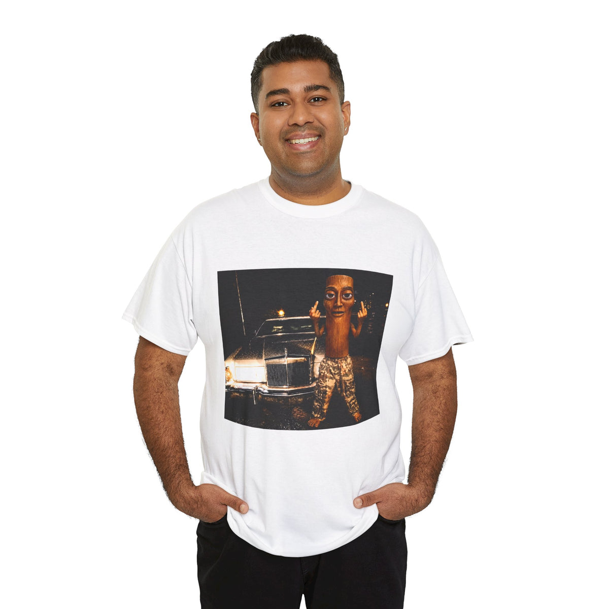 Badass Tung Tung Sahur Unisex T-shirt, Triple T Album Cover Graphic Tee