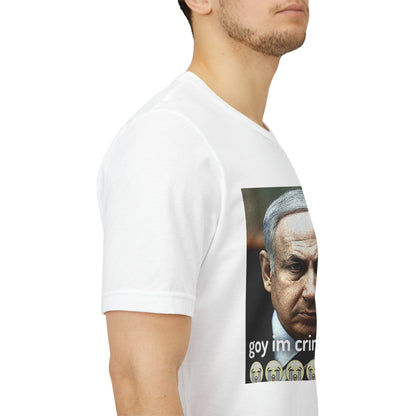 Benjamin Netanyahu Themed Unisex Graphic T-shirt, Mossad Impressed
