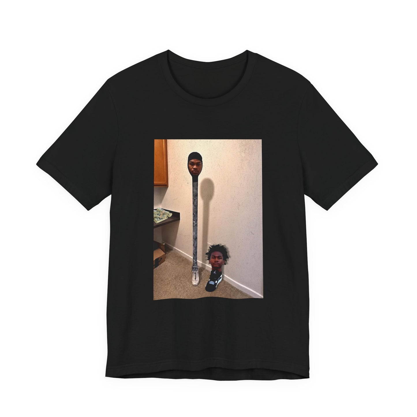 Tweedle Dum and Dee T-shirt, Posted Up, Hood Irony Unisex Graphic Tee