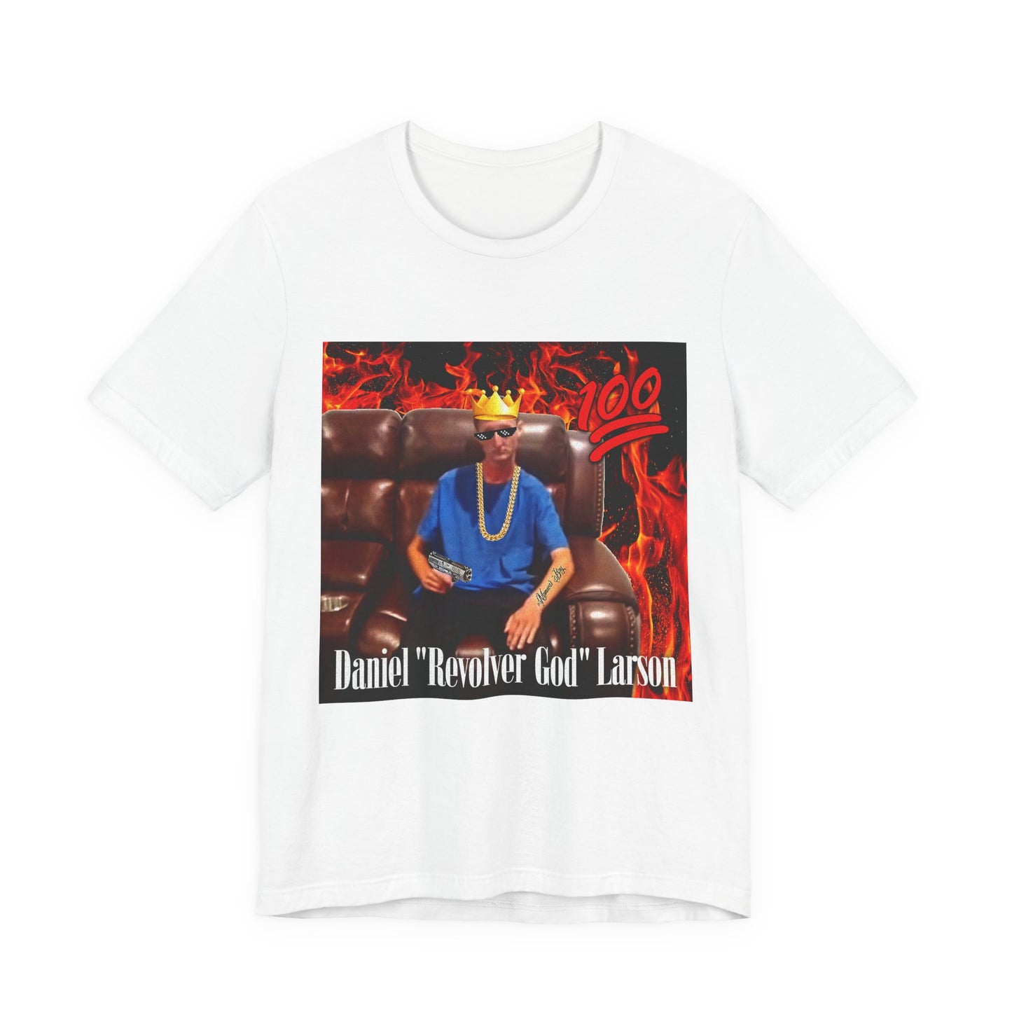 Daniel "Revolver God" Larson T-shirt, -1 Panera Bread, Badass Vintage Unisex Graphic Tee