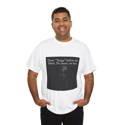 Ominous Tung Tung Sahur Graphic T-shirt, Analog Horror, Triple T Legacy