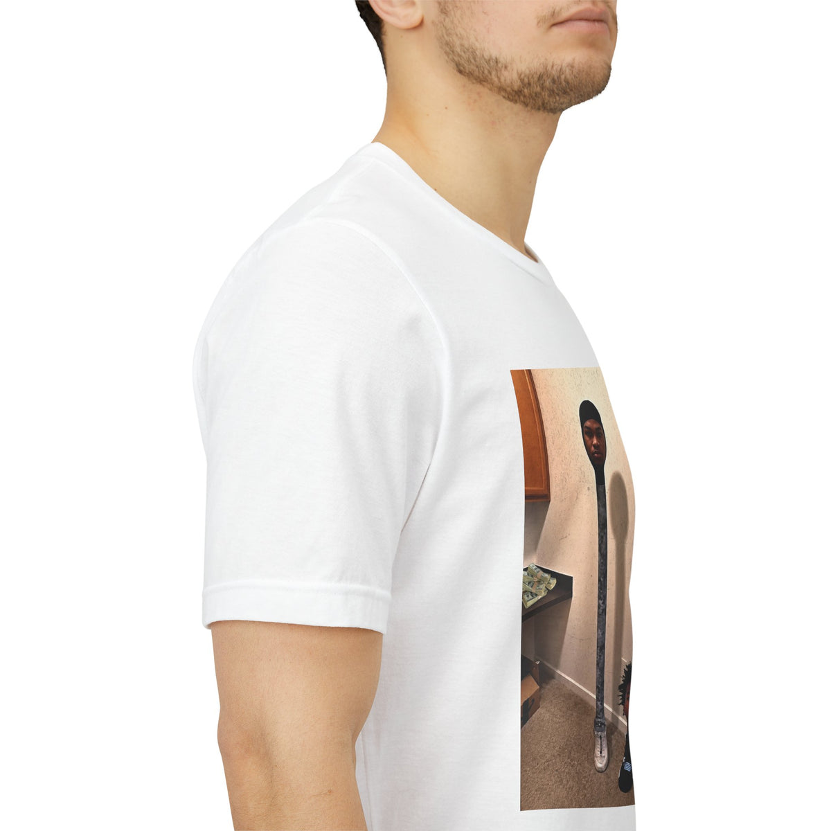 Tweedle Dum and Dee T-shirt, Posted Up, Hood Irony Unisex Graphic Tee