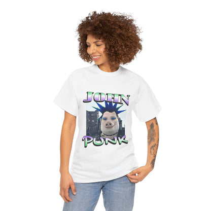 John Punk Unisex Graphic Tee, Jonathan Pork Makes Moves in the Gothic Scene