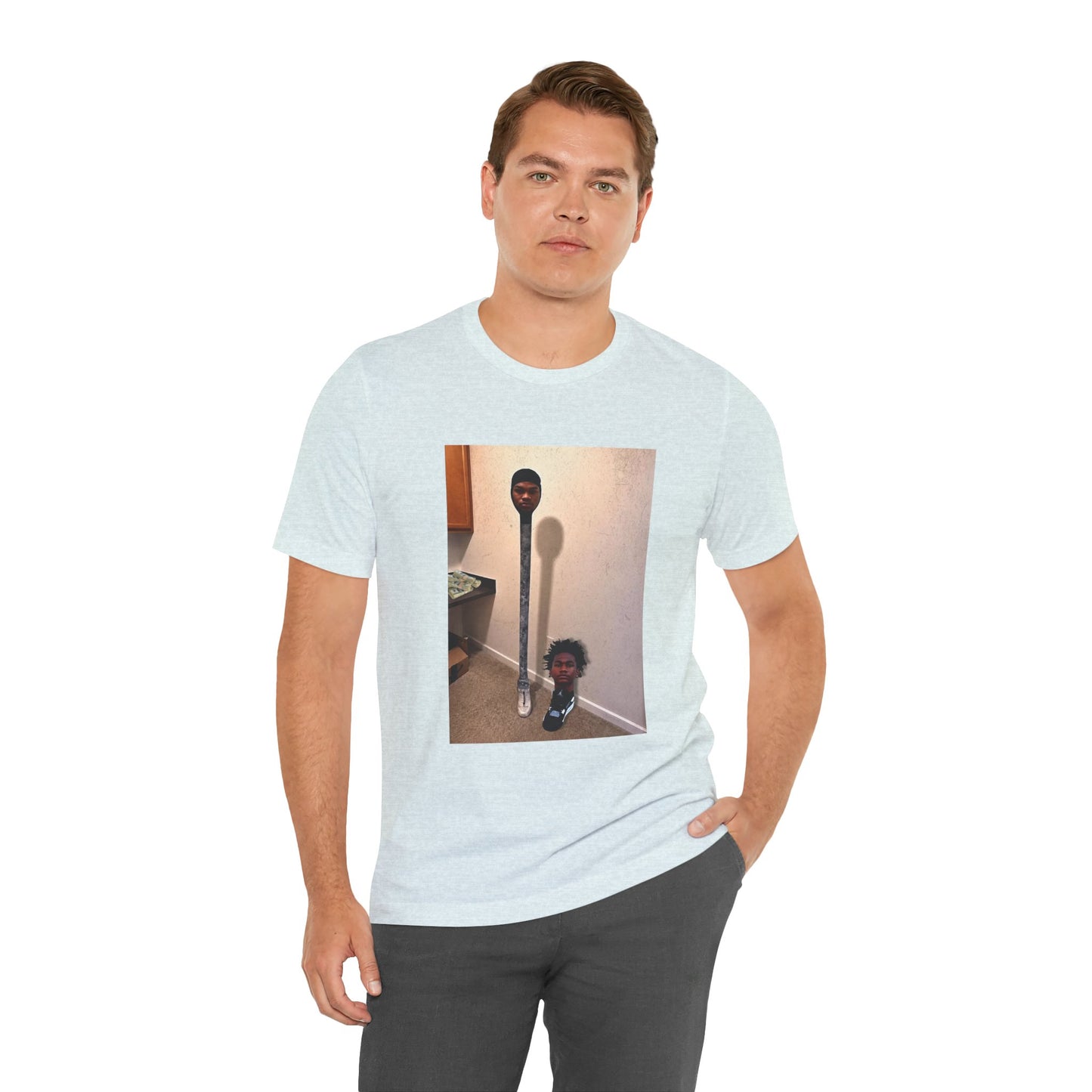 Tweedle Dum and Dee T-shirt, Posted Up, Hood Irony Unisex Graphic Tee