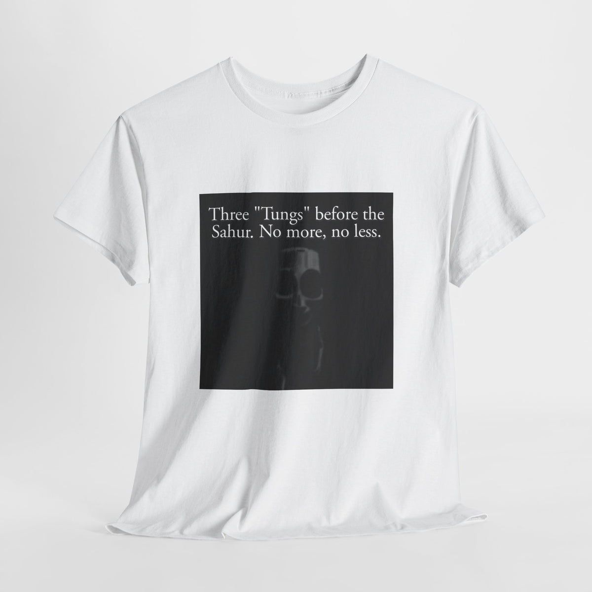 Ominous Tung Tung Sahur Graphic T-shirt, Analog Horror, Triple T Legacy