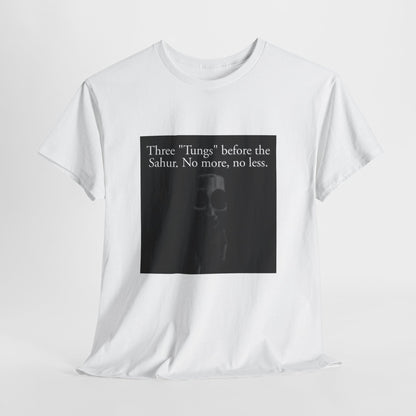 Ominous Tung Tung Sahur Graphic T-shirt, Analog Horror, Triple T Legacy