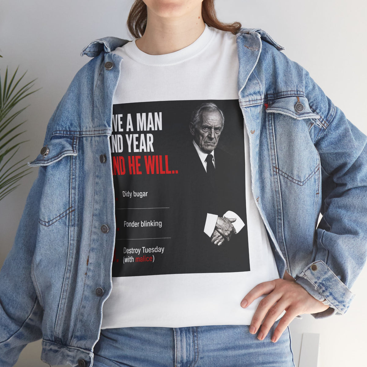 Alpha Male Inspiration Unisex Graphic T-shirt, Ponder Blinking Sigmas