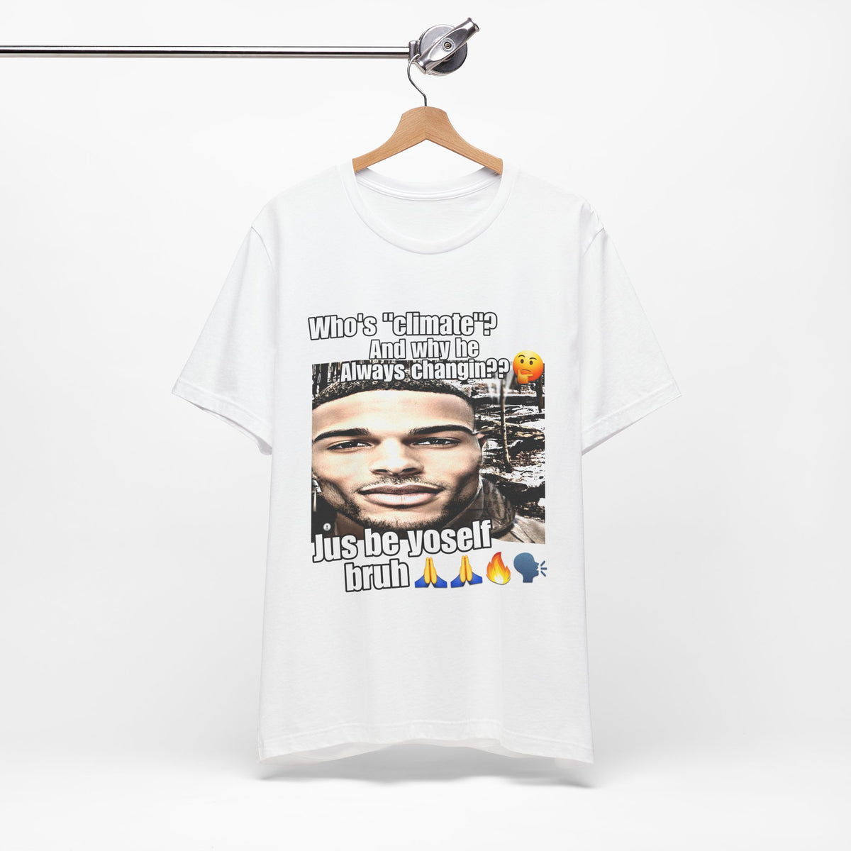 Climate Change Awareness Unisex Graphic T-shirt, Kumalala Savesta