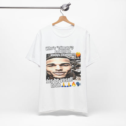 Climate Change Awareness Unisex Graphic T-shirt, Kumalala Savesta