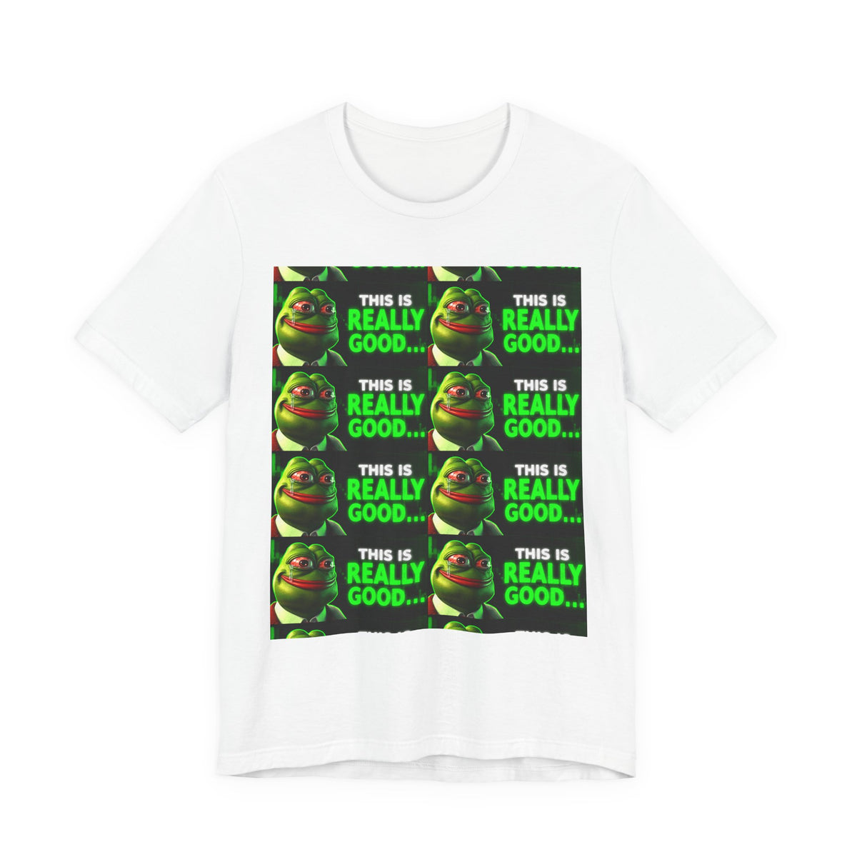 Pepe Coin Meme T-shirt, This is Really Good... Unisex Graphic Tee