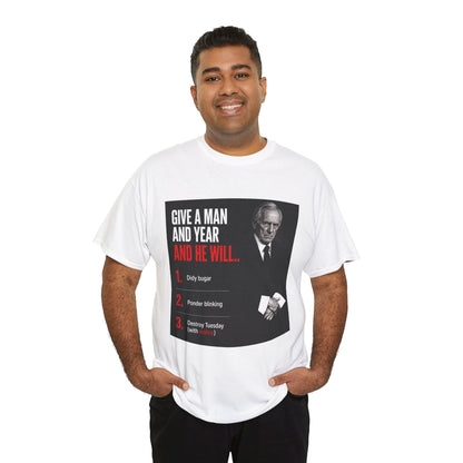 Alpha Male Inspiration Unisex Graphic T-shirt, Ponder Blinking Sigmas