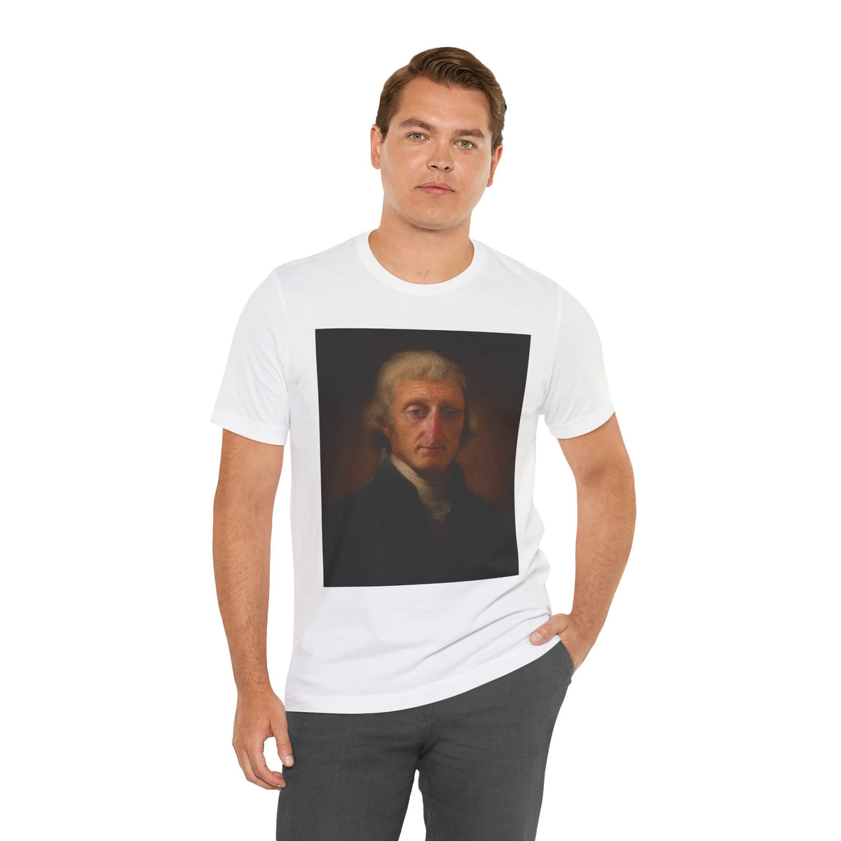 President Larson Historial T-shirt, Patriotic Unisex Graphic Shirt
