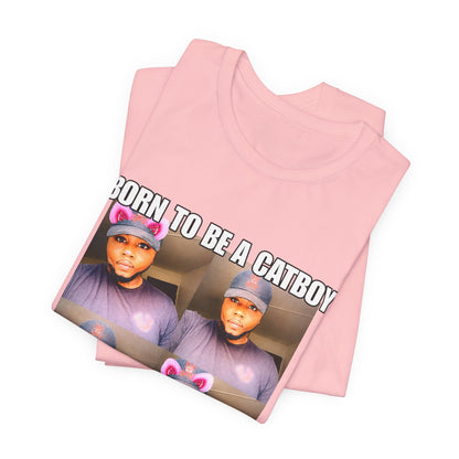 Depressed Catboy Graphic T-shirt, Hood Irony Memes, Sad Shirts