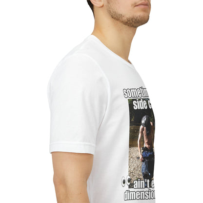 Side Chick Statement T-shirt, Tung Tung Tung Sahur Unisex Graphic Tee, Ouu Shi...