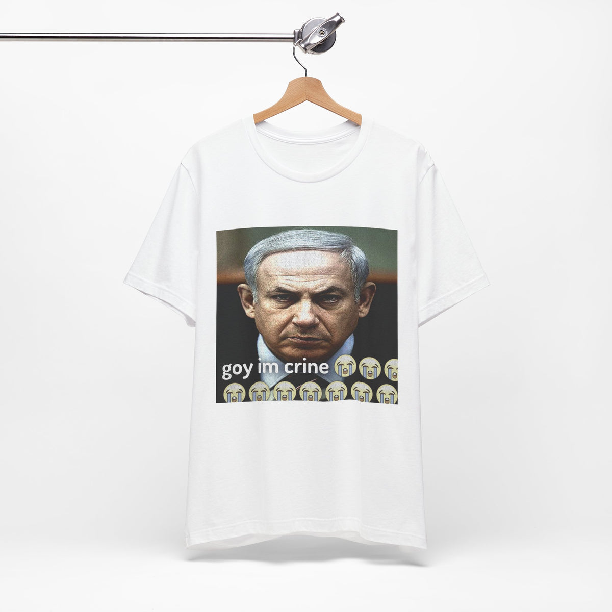 Benjamin Netanyahu Themed Unisex Graphic T-shirt, Mossad Impressed