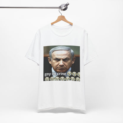 Benjamin Netanyahu Themed Unisex Graphic T-shirt, Mossad Impressed
