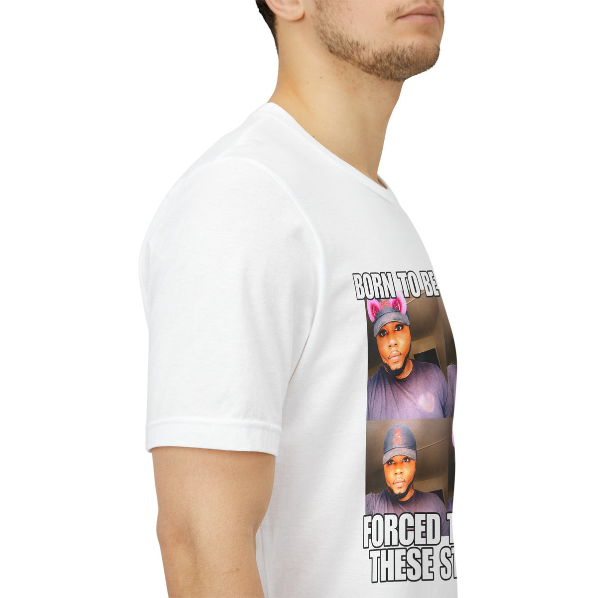 Depressed Catboy Graphic T-shirt, Hood Irony Memes, Sad Shirts