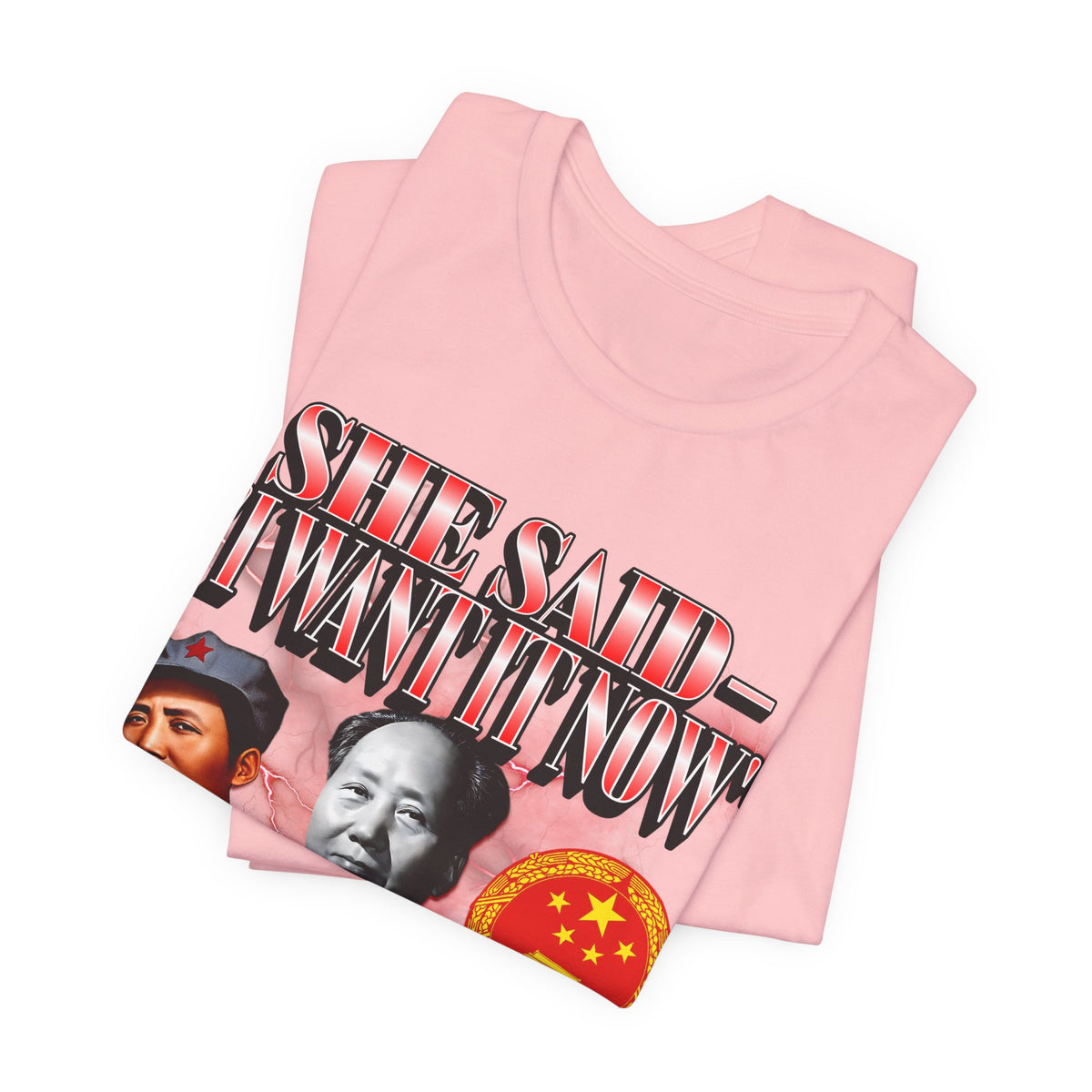 Badass Mao Zedong T-shirt, Red Sun in the Sky; Rising Dong in my Flies, Unisex Graphic Tee