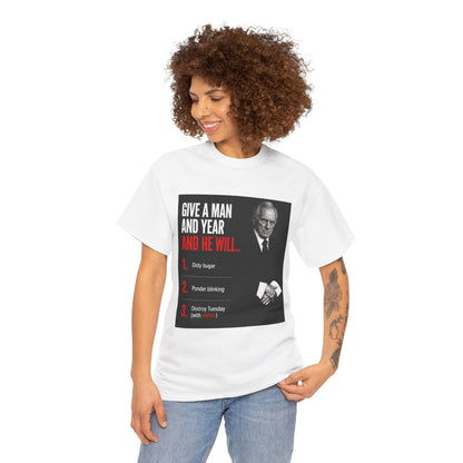 Alpha Male Inspiration Unisex Graphic T-shirt, Ponder Blinking Sigmas