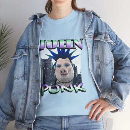 John Punk Unisex Graphic Tee, Jonathan Pork Makes Moves in the Gothic Scene