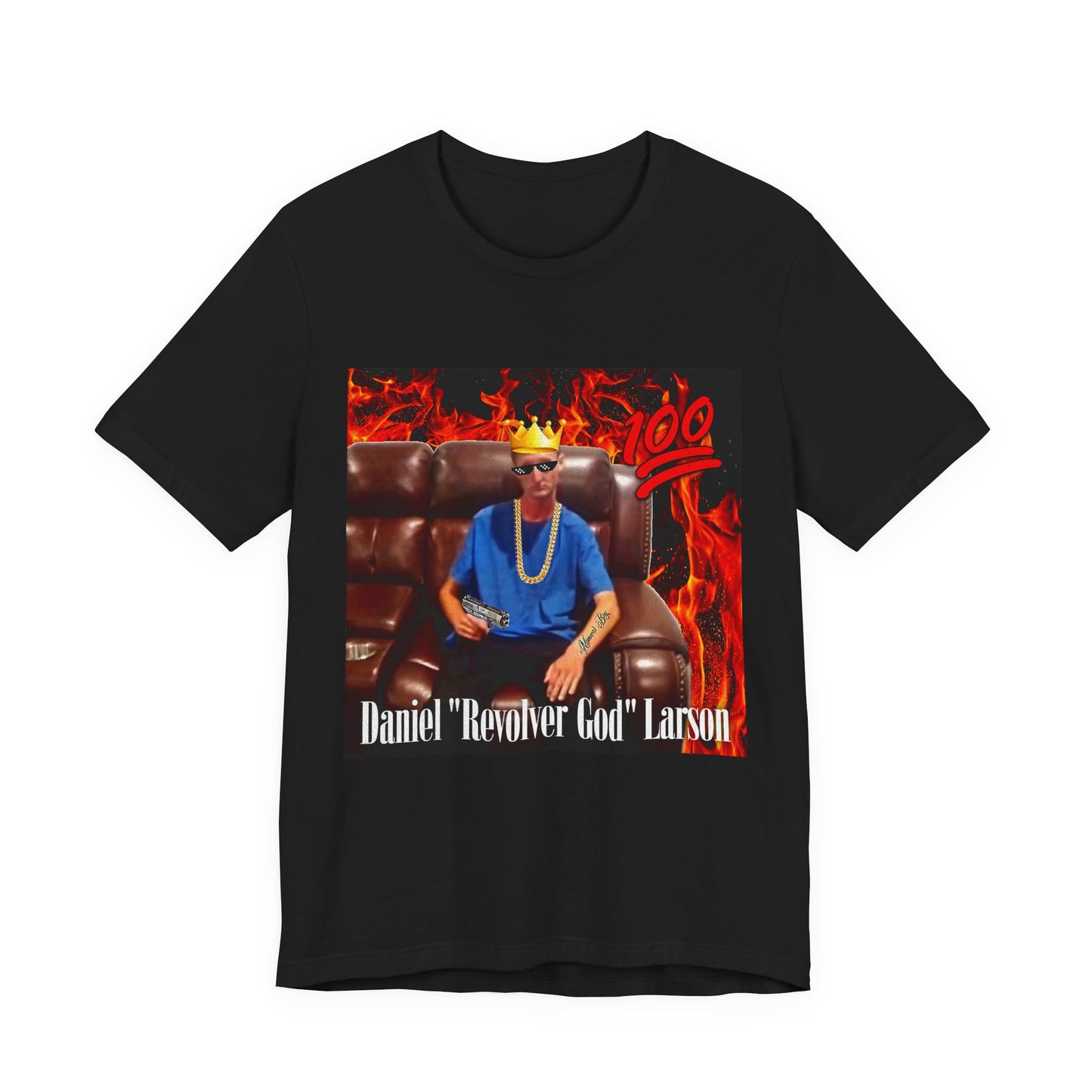 Daniel "Revolver God" Larson T-shirt, -1 Panera Bread, Badass Vintage Unisex Graphic Tee