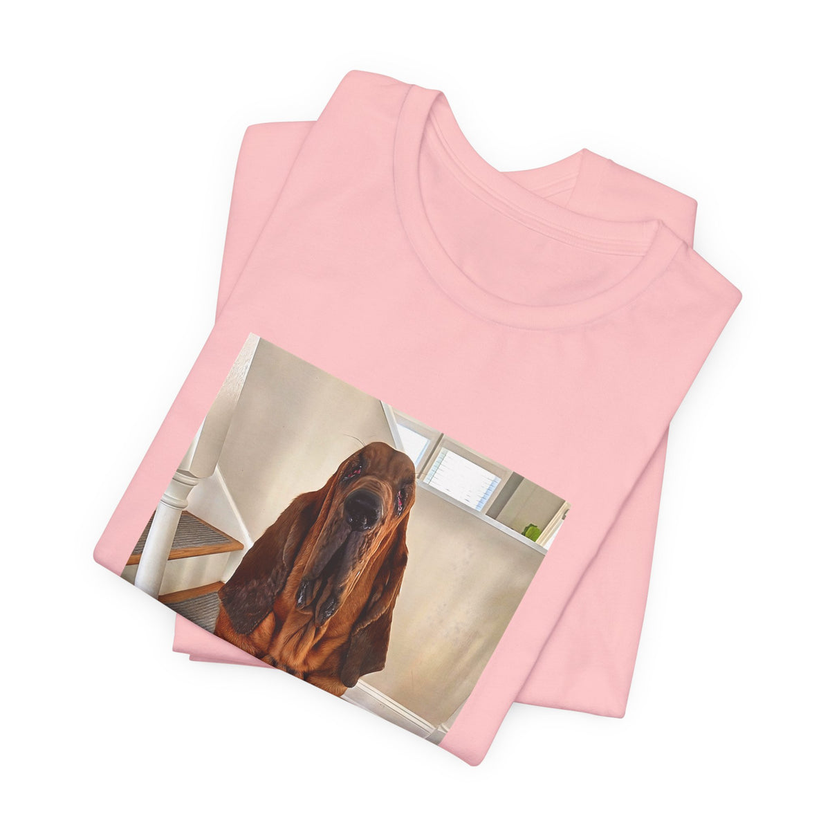 Sad Depressed Dying Dog Unisex Graphic T-shirt, "Aight Bruh", Cry for Help