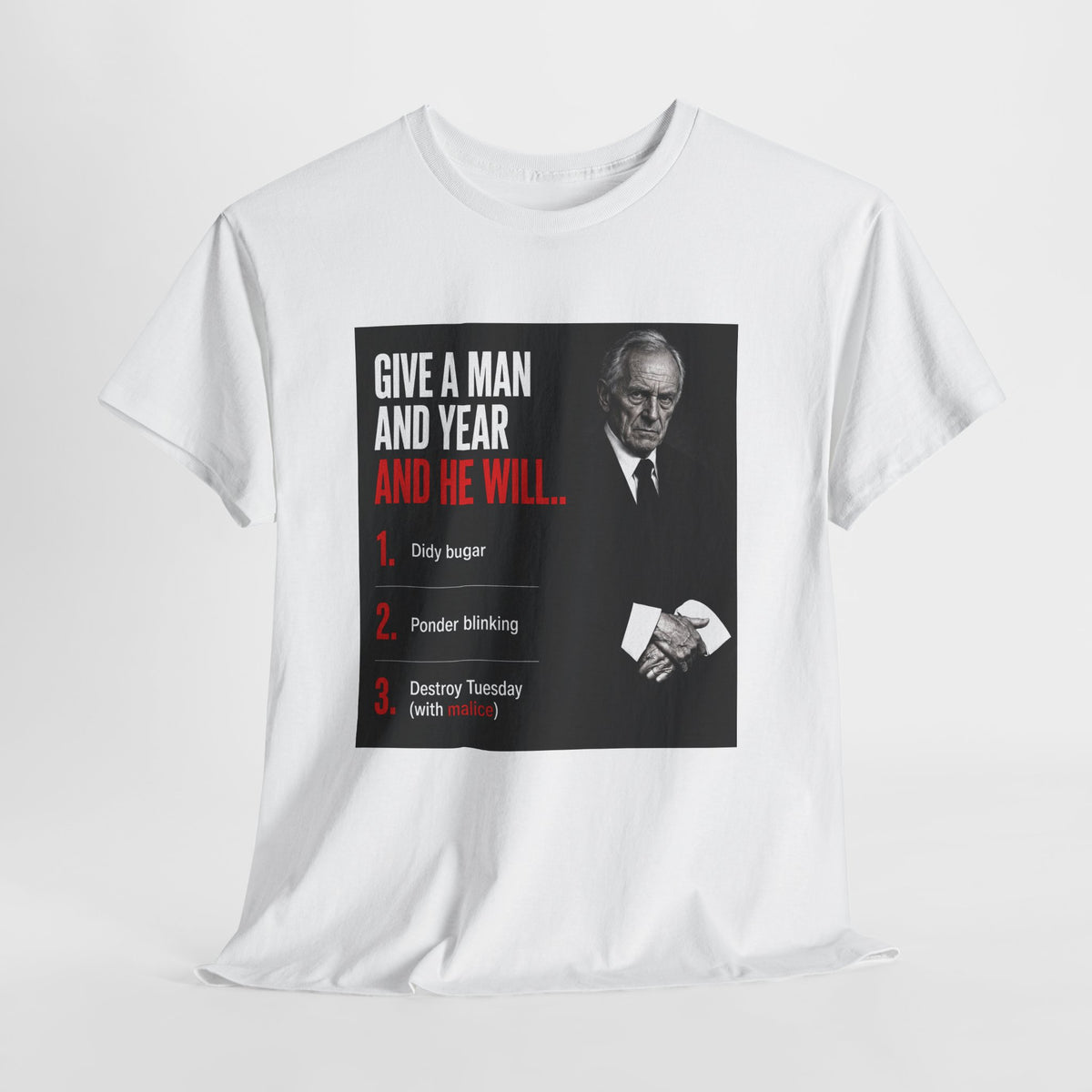 Alpha Male Inspiration Unisex Graphic T-shirt, Ponder Blinking Sigmas