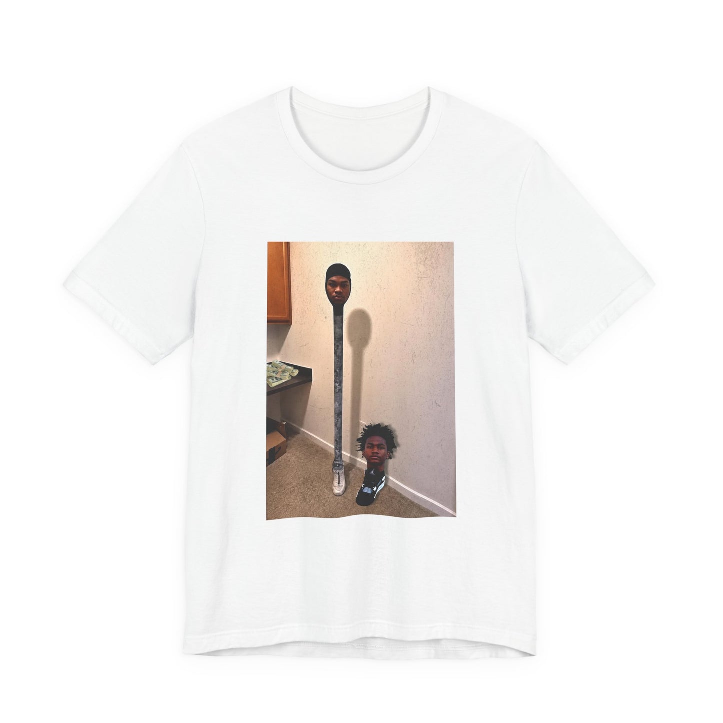 Tweedle Dum and Dee T-shirt, Posted Up, Hood Irony Unisex Graphic Tee