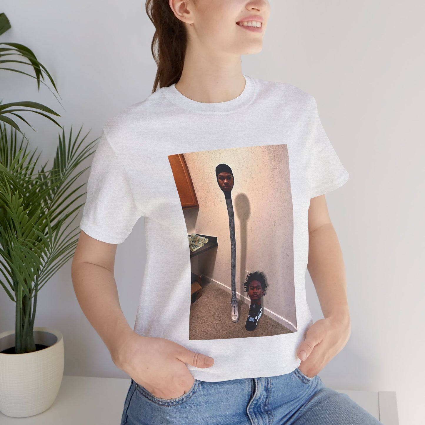 Tweedle Dum and Dee T-shirt, Posted Up, Hood Irony Unisex Graphic Tee