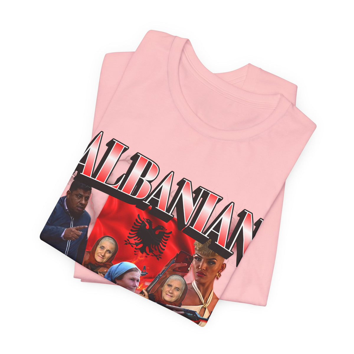 Albanian Mafia Patriotic T-shirt, Balkan Pride Unisex Graphic Tee