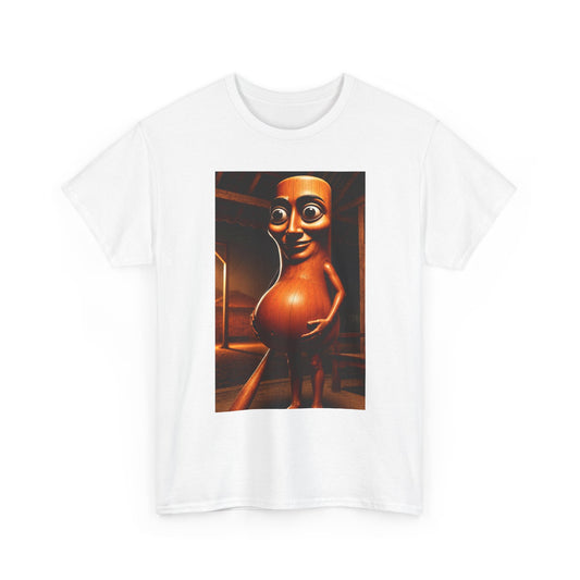 Pregnant Tung Tung Sahur T-shirt, Solidarity with Expecting Mothers, Unisex Graphic Tee