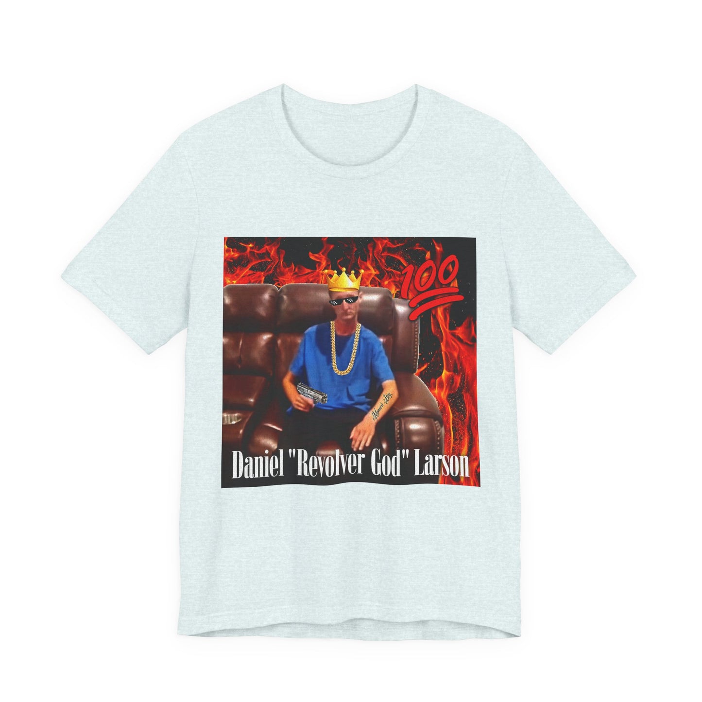 Daniel "Revolver God" Larson T-shirt, -1 Panera Bread, Badass Vintage Unisex Graphic Tee