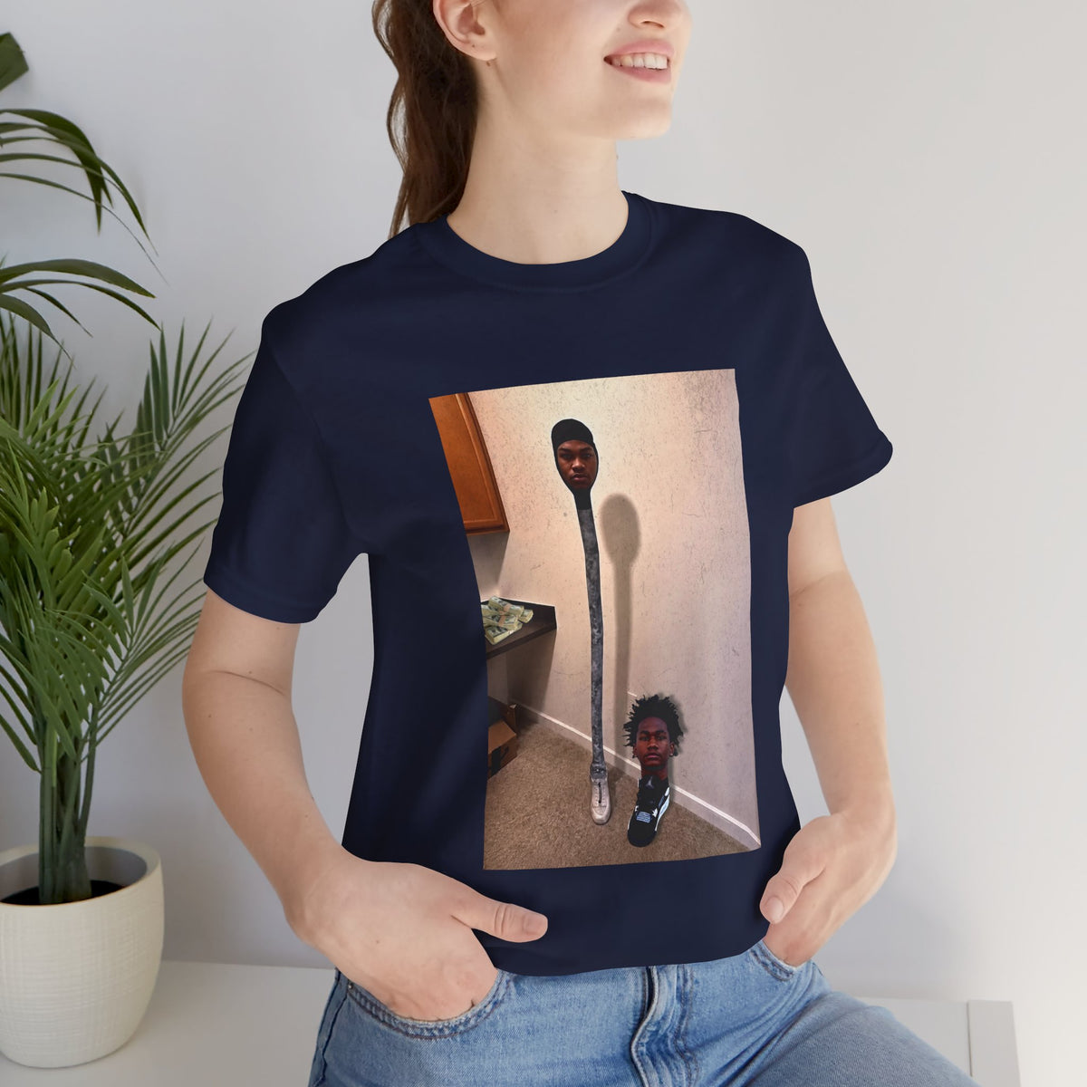 Tweedle Dum and Dee T-shirt, Posted Up, Hood Irony Unisex Graphic Tee