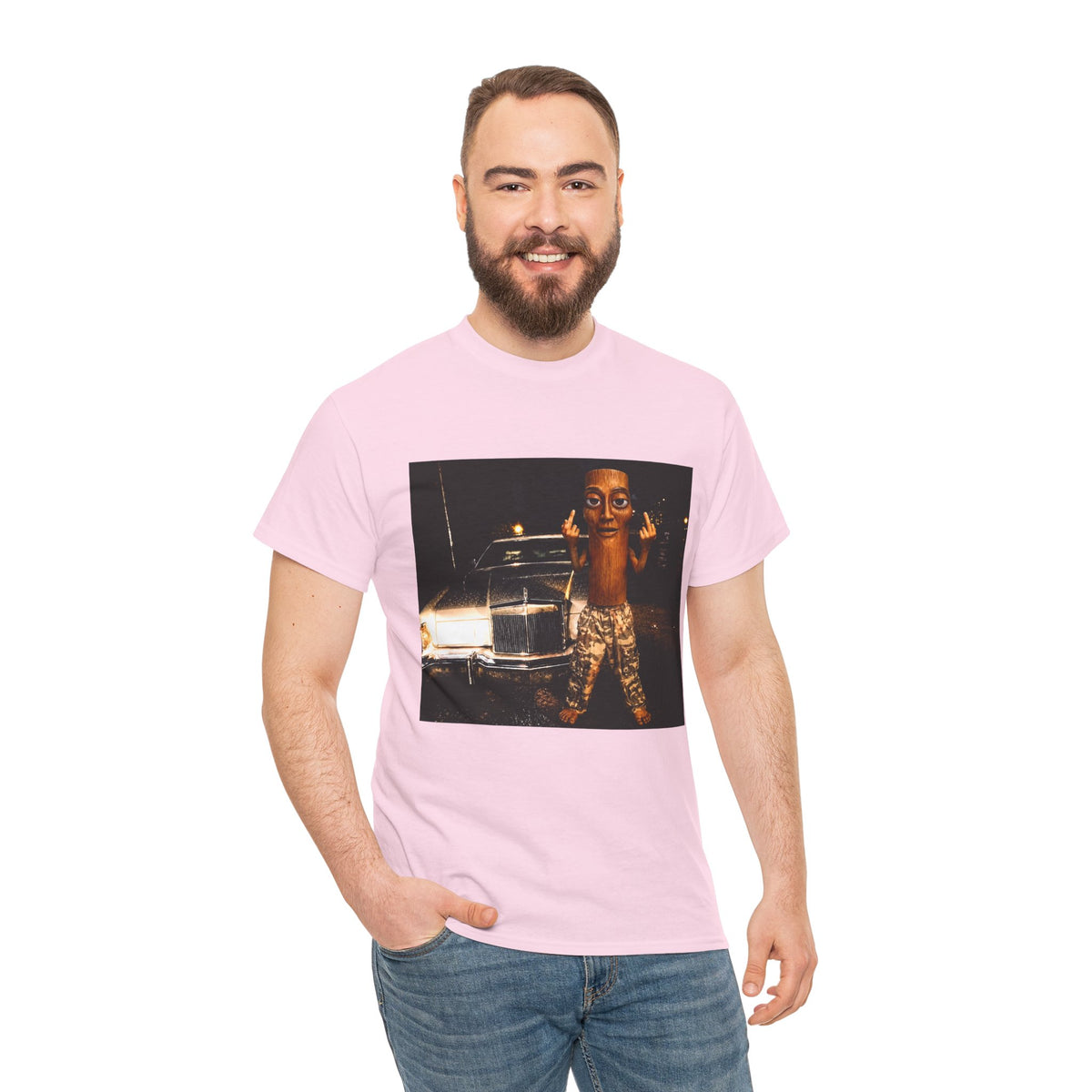 Badass Tung Tung Sahur Unisex T-shirt, Triple T Album Cover Graphic Tee