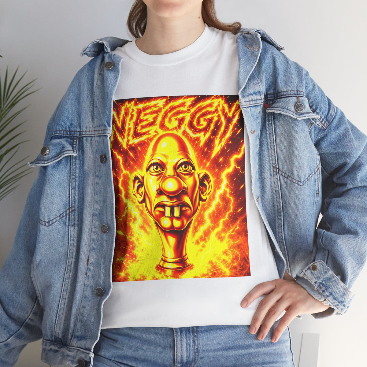 Neggy Tuff Unisex Graphic T-shirt, Badass Playboy Shirt