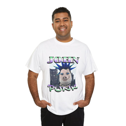 John Punk Unisex Graphic Tee, Jonathan Pork Makes Moves in the Gothic Scene